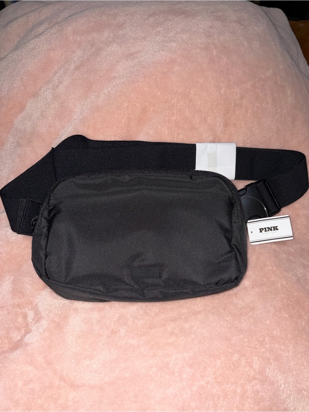 PINK Victoria's Secret Black Men's Belt Bag